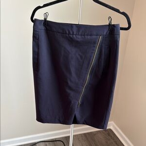 Worthington Navy and Pink Skirt